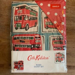 Catch Kidson London buses UK Single US Twin duvet cover and 1 pillowcase
